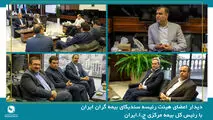 دیدار اعضای هیئت رئیسه سندیکای بیمه‌گران ایران با رئیس کل بیمه مرکزی جمهوری اسلامی ایران
