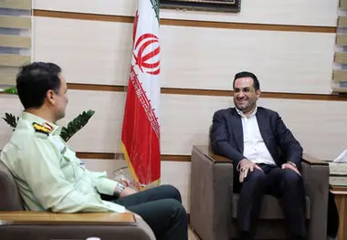 دیدار مدیرعامل فولاد آلیاژی ایران با فرمانده جدید انتظامی یزد