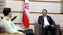 دیدار مدیرعامل فولاد آلیاژی ایران با فرمانده جدید انتظامی یزد