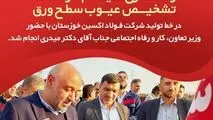 راه اندازی سیستم هوشمند تشخیص عیوب سطح ورق در خط تولید شرکت فولاد اکسین خوزستان

