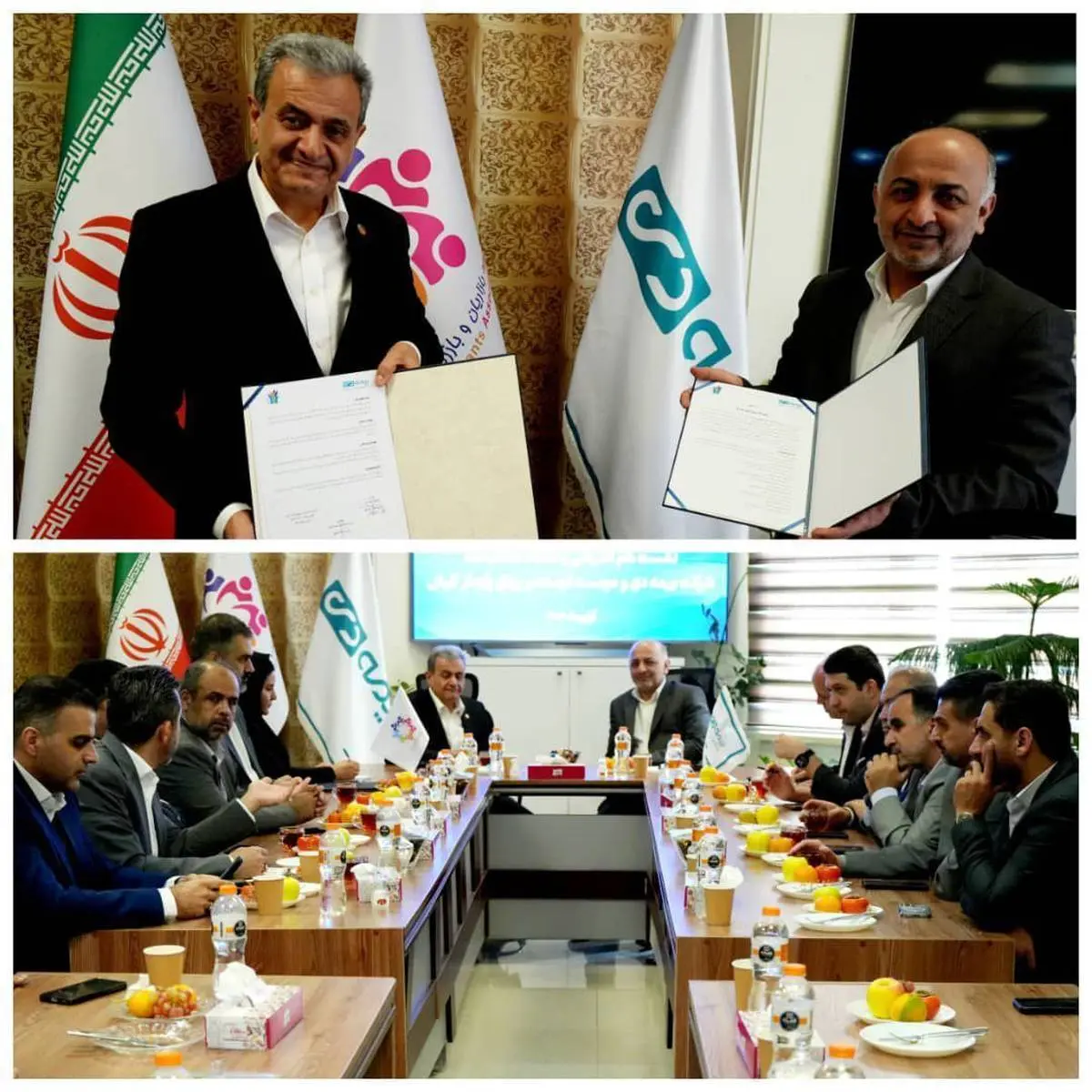 در مراسم امضای تفاهم نامه‌ بین بیمه دی و اصناف کیش به مناسبت هفته کیش :
 آماده ارائه خدمات نوین به گردشگران و کیشوندان هستیم