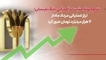  تراز عملیاتی مرداد ماه از4 هزار میلیارد تومان عبورکرد