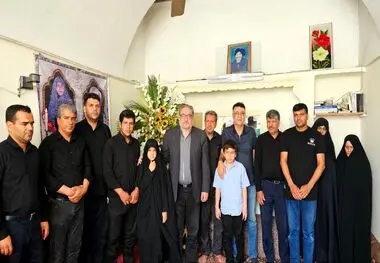 رئیس هییت‌مدیره چادرملو در مراسم بزرگداشت شهید حسین کمالی حضور یافت