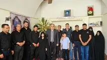 رئیس هییت‌مدیره چادرملو در مراسم بزرگداشت شهید حسین کمالی حضور یافت