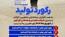 رکوردهای تولید کارخانجات شرکت معدنی و صنعتی گل گهر در شهریورماه ۱۴۰۴