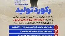 رکوردهای تولید کارخانجات شرکت معدنی و صنعتی گل گهر در شهریورماه ۱۴۰۴