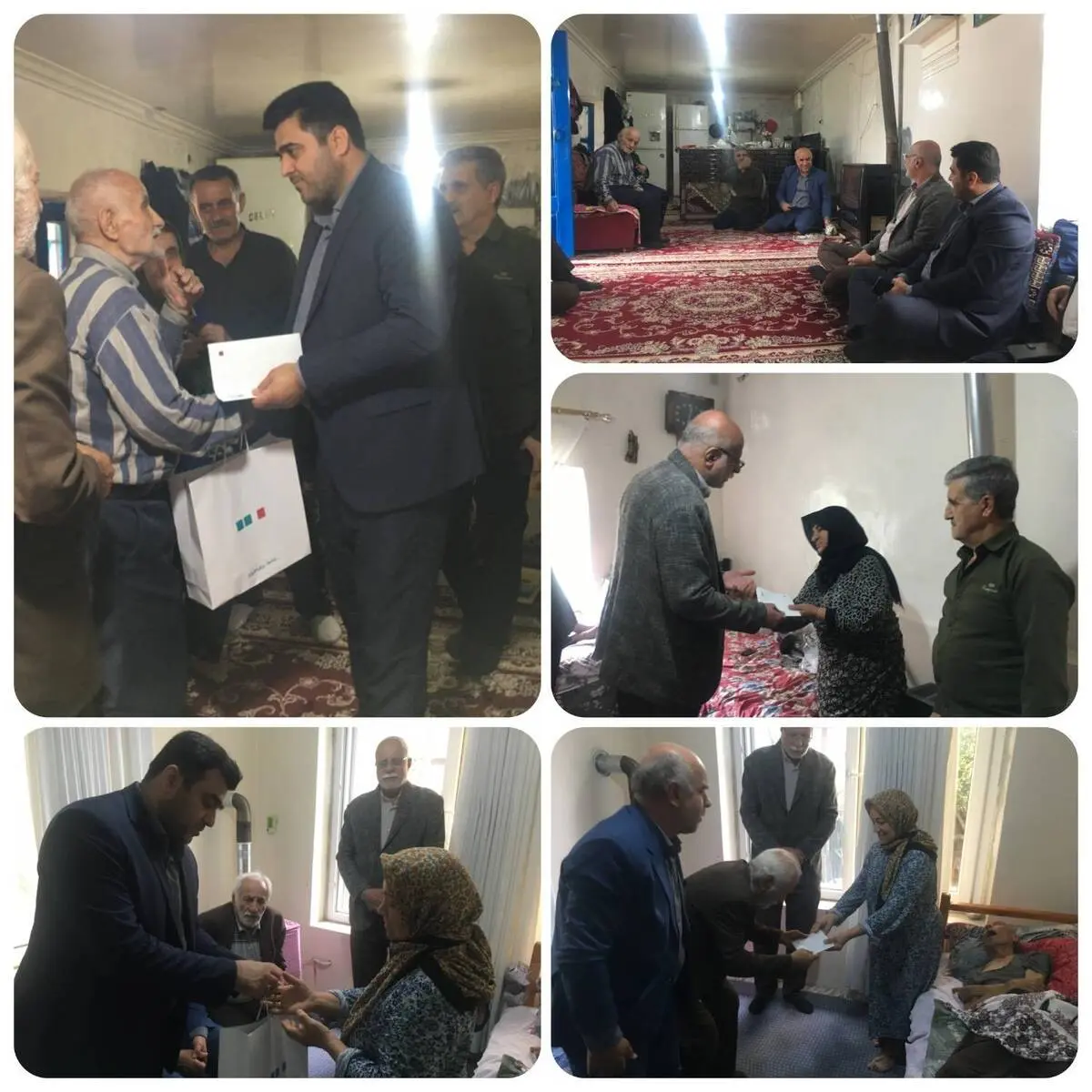مدیر پروژه صندوق بازنشستگی فولاد در بیمه دی و ریاست صندوق استان مازندران با بیمه‌شدگان صعب‌العلاج دیدار کردند
