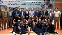 مجتمع معدنی چادرملو قهرمان مسابقات والیبال کارگری شهرستان اردکان شد


