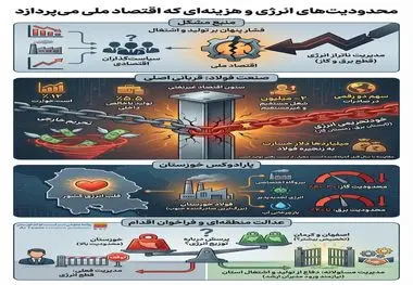 خودتحریمی انرژی؛ بهای سنگینی که صنعت و اشتغال می‌پردازد