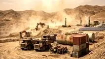 آوار جنگ روی سر معادن