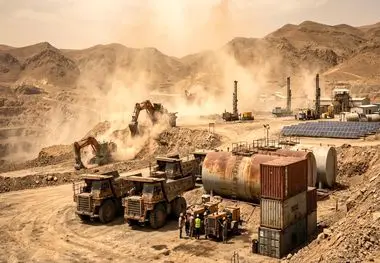 آوار جنگ روی سر معادن