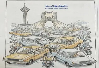 کاربکاتور - ترافیک پایتخت