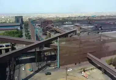 دیوار سبز صنعت در برابر غبار؛ ابرپروژه ویندفنسینگ فولاد خوزستان به بهره‌برداری رسید