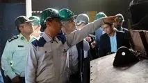 بازدید مدیر عامل فولاد سنگان و فرمانداران شهرهای مرزی استان خراسان رضوی از کارخانجات کنسانتره و گندله سازی فولاد سنگان

