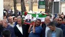 وداع با جانباز سرافراز دفاع مقدس


