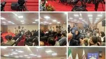 استقبال چشمگیر خبرنگاران و نمایندگان خبرگزاری‌ها از نشست مدیرعامل فولاد اکسین خوزستان