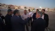  بازدید دکتر محمودزاده عضو هیات مدیره شرکت مادرتخصصی عمران شهرهای جدید از پروژه های شهر جدید بهارستان