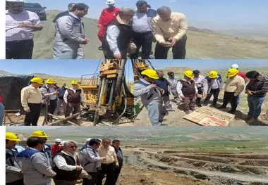 بازدید رئیس سازمان نظام مهندسی معدن ایران از معدن سنگ‌آهن گلالی صبانور