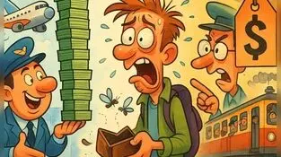 کاریکاتور ـ گرانی بلیت