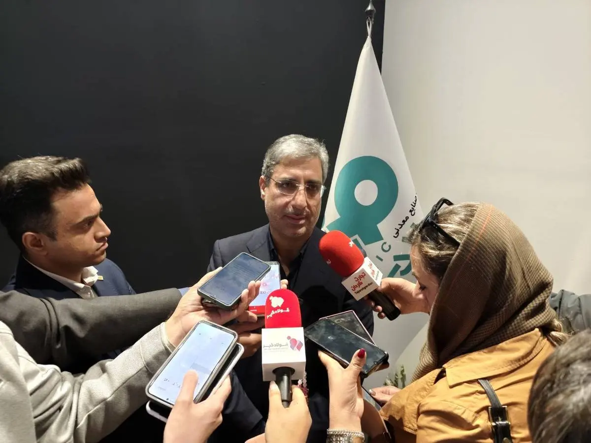 تأکید مدیرعامل فولاد سنگان بر پایداری تولید و سرمایه‌گذاری‌های جدید در نمایشگاه ایران متافو ۱۴۰۴