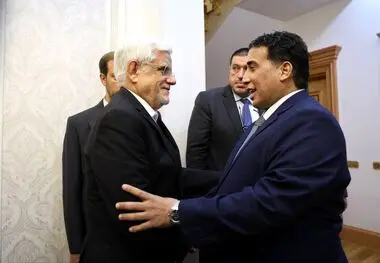 جمهوری اسلامی ایران مخالف هرگونه دخالت خارجی در امور داخلی لیبی است/سیر صعودی ارتباطات سیاسی در کنار رشد مبادلات اقتصادی نشانگر پیشرفت در مناسبات دوجانبه است/ رئیس شورای ریاستی لیبی: ایران می‌تواند نقشی مهمی در حفظ و ارتقای ثبات در لیبی داشته باشد/ جمهوری