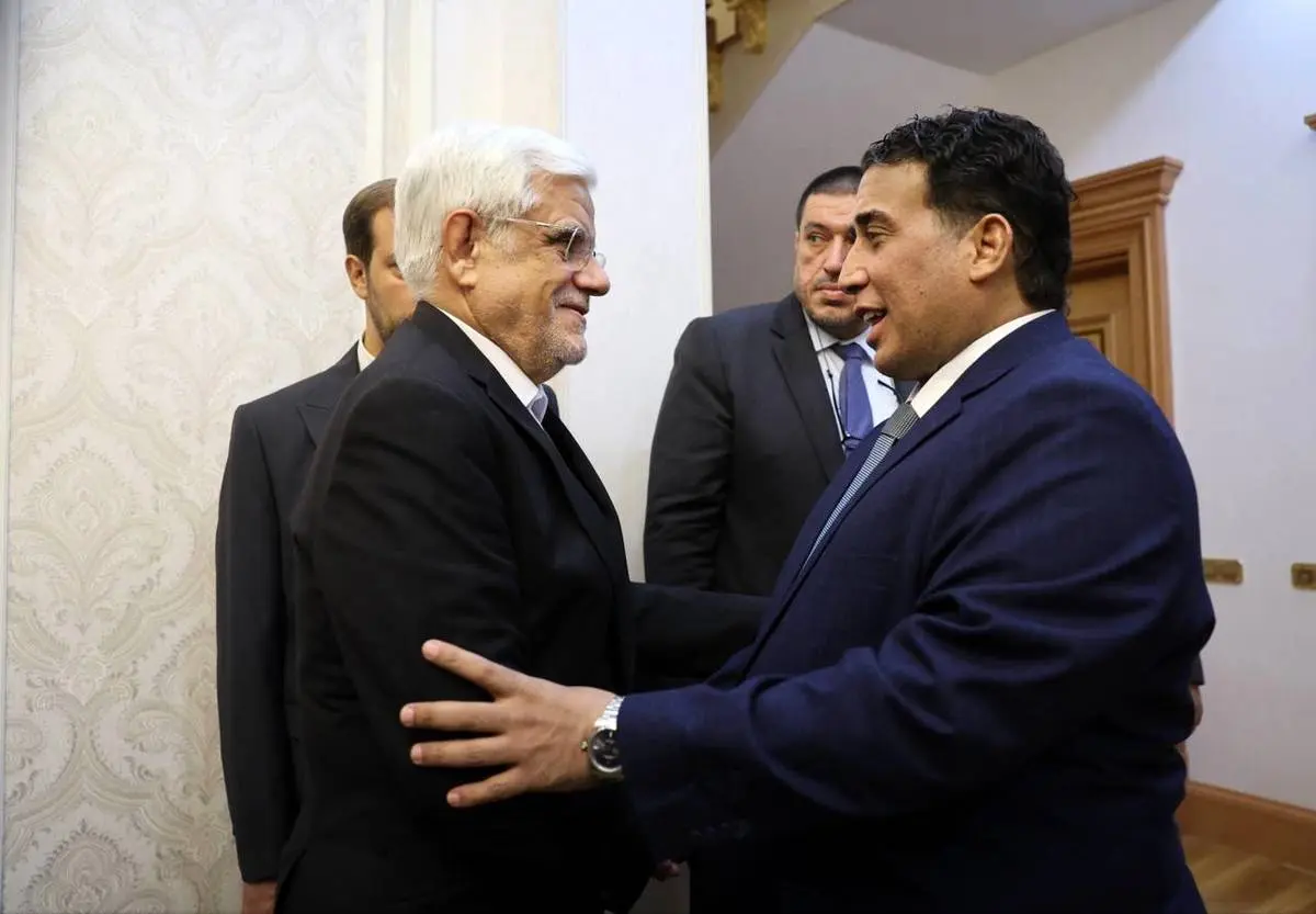 جمهوری اسلامی ایران مخالف هرگونه دخالت خارجی در امور داخلی لیبی است/سیر صعودی ارتباطات سیاسی در کنار رشد مبادلات اقتصادی نشانگر پیشرفت در مناسبات دوجانبه است/ رئیس شورای ریاستی لیبی: ایران میتواند نقشی مهمی در حفظ و ارتقای ثبات در لیبی داشته باشد/ جمهوری