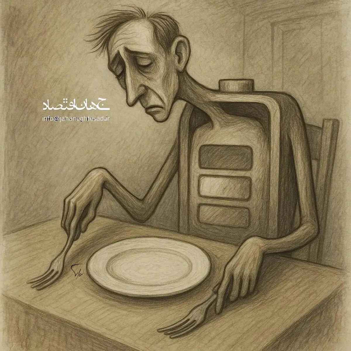 کاریکاتور ـ خاطره مجهول