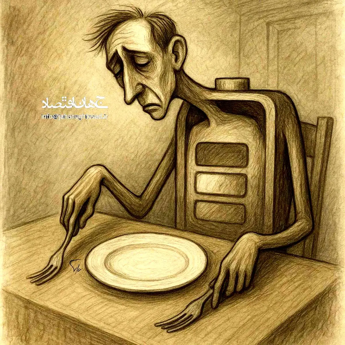 کاریکاتور ـ خاطره مجهول