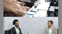دیدار جداگانه مدیرعامل شرکت چادرملو با نمایندهٔ ولی‌فقیه در استان یزد و همچنین امام جمعه اردکان