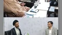 دیدار جداگانه مدیرعامل شرکت چادرملو با نمایندهٔ ولی‌فقیه در استان یزد و همچنین امام جمعه اردکان