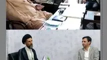 دیدار جداگانه مدیرعامل شرکت چادرملو با نمایندهٔ ولی‌فقیه در استان یزد و همچنین امام جمعه اردکان