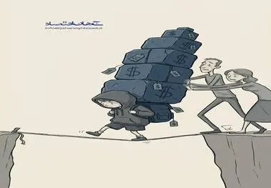 کاریکاتور - فشار هزینه‌های آموزش بر خانواده‌ها