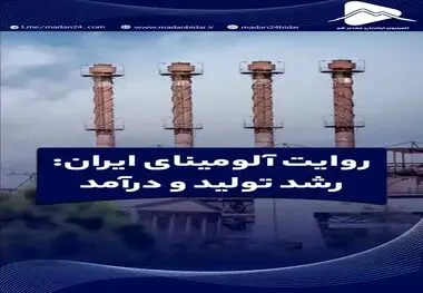 روایت آلومینای ایران: رشد تولید و درآمد 