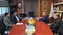 دیدار عضو کمیسون انرژی مجلس با مدیرعامل شرکت فولاد اکسین خوزستان