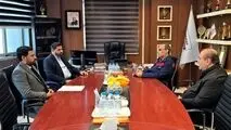 دیدار عضو کمیسون انرژی مجلس با مدیرعامل شرکت فولاد اکسین خوزستان