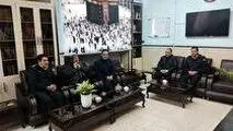 دیدار رییس هیئت مدیره و سرپرست شرکت آلومینای ایران با فرماندهی انتظامی شهرستان جاجرم