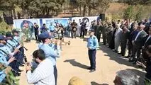نصب تندیس  شهید بابایی در ورودی تهران، پاسداشت قهرمانان همیشه زنده
