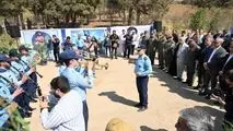 نصب تندیس  شهید بابایی در ورودی تهران، پاسداشت قهرمانان همیشه زنده