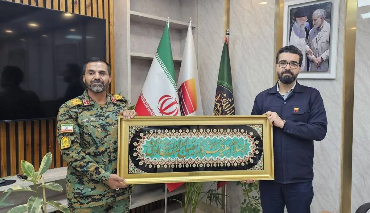  قدردانی فرمانده یگان ویژه استان خوزستان از تعاملات سازنده شرکت فولاد خوزستان 
