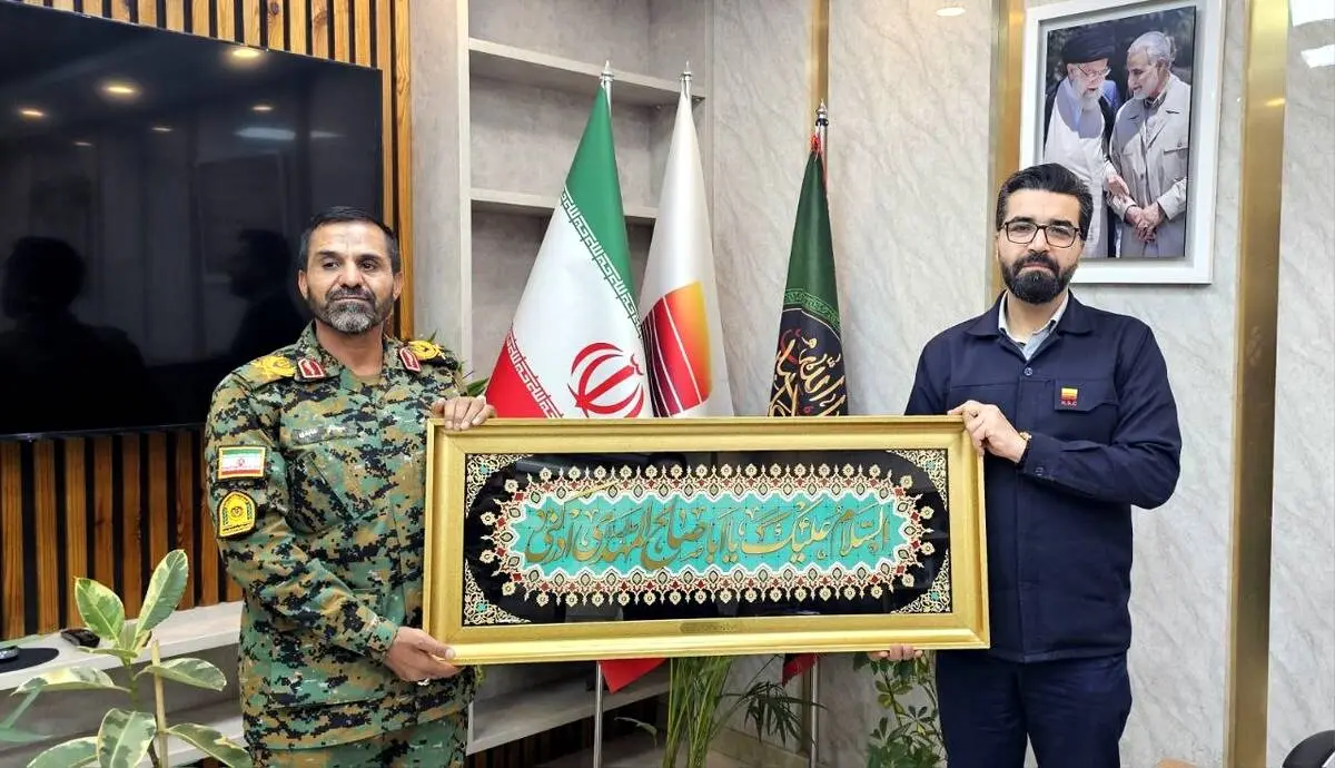  قدردانی فرمانده یگان ویژه استان خوزستان از تعاملات سازنده شرکت فولاد خوزستان 
