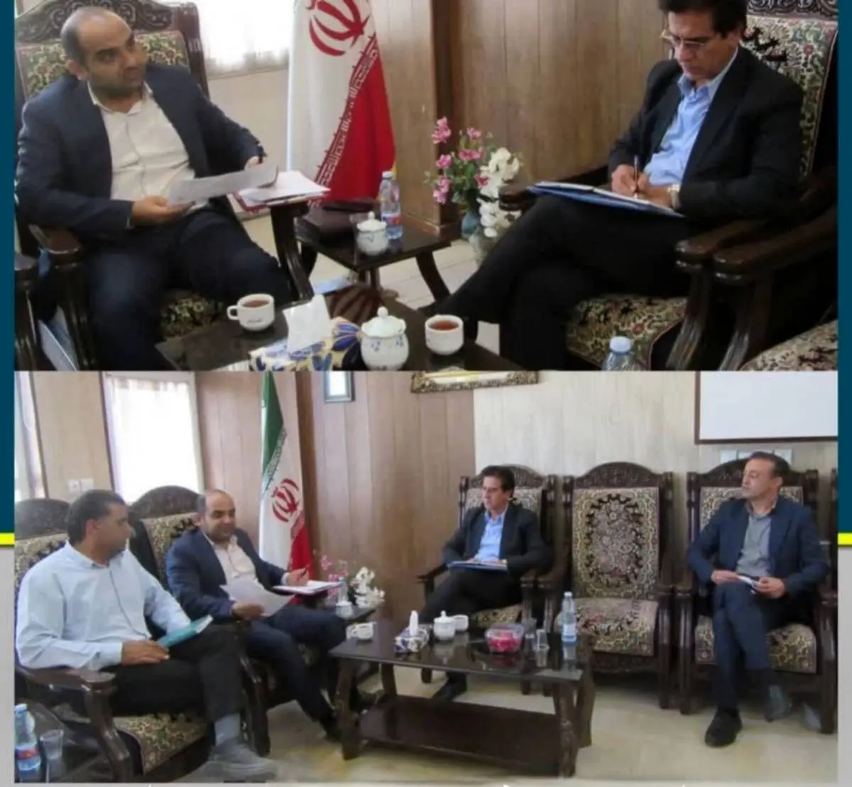در دیدار معاون هماهنگی برق شهرستان ها با فرماندار انار تاکید شد:
تسریع در اجرای نیروگاههای خورشیدی با تعیین تکلیف زمینها