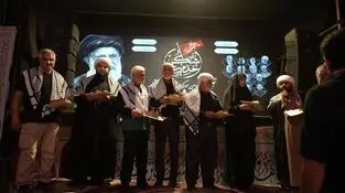 برگزاری آیین نکوداشت فعالان مواکب مرز شلمچه توسط شهرداری منطقه یک

