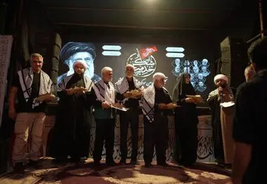 برگزاری آیین نکوداشت فعالان مواکب مرز شلمچه توسط شهرداری منطقه یک

