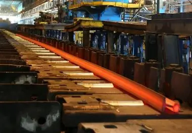 رکورد تاریخی تولید ریل در ذوب‌آهن اصفهان