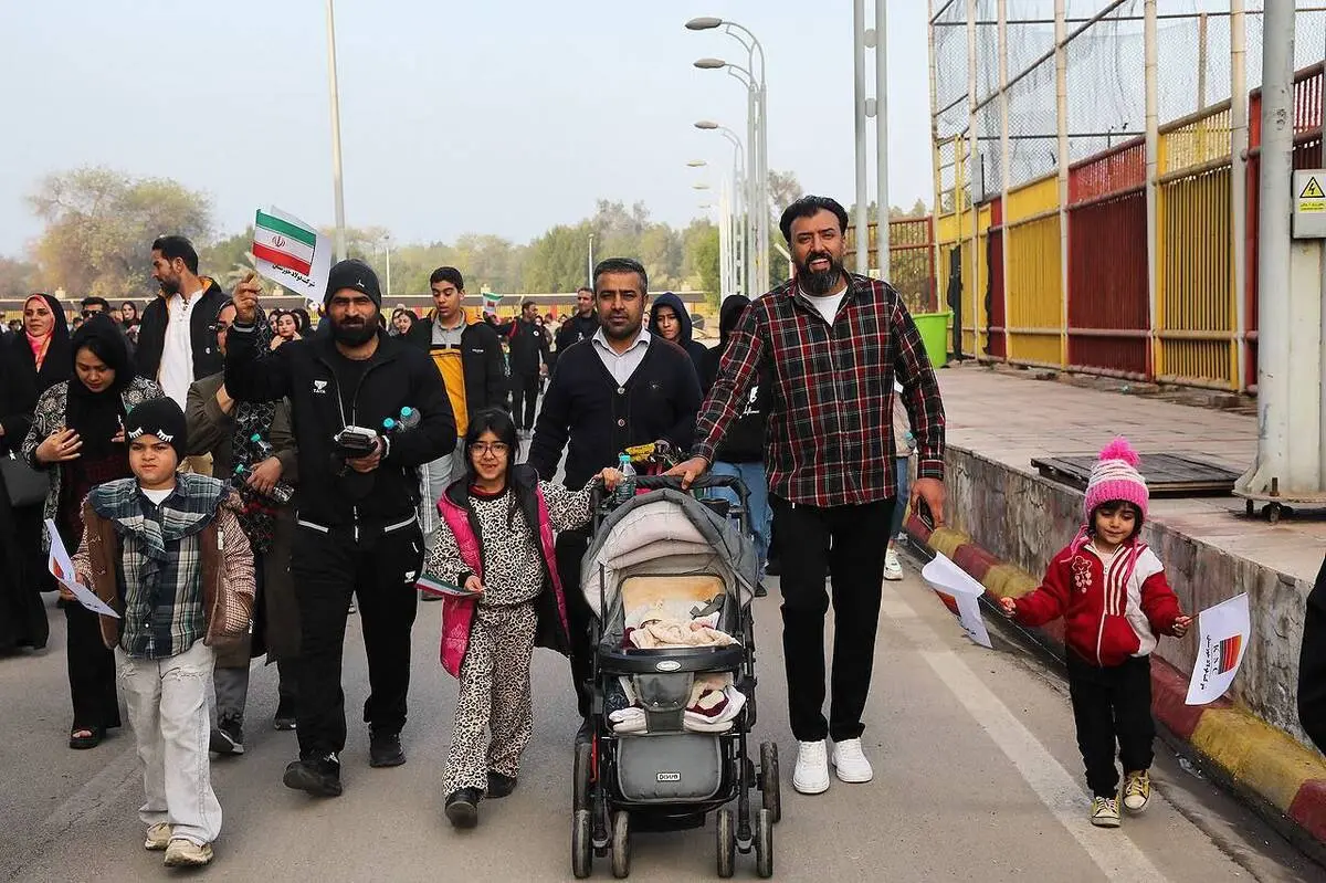 همایش بزرگ پیاده‌روی خانوادگی شرکت فولاد خوزستان