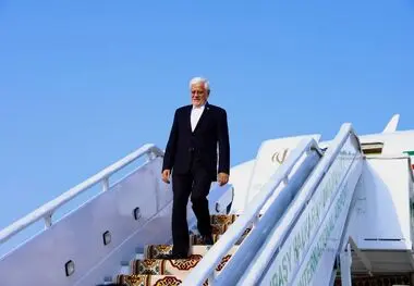 معاون اول رئیس جمهور وارد ترکمنستان شد