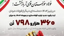 ایستادیم در برابر محدودیت‌ها! /فولاد خوزستان قوی تر بازگشت!