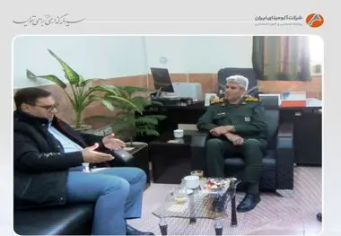 در دیدار دکتر بادکوبه با فرمانده جدید ناحیه مقاومت بسیج شهرستان جاجرم عنوان شد:
افزایش تعامل و همکاری ناحیه مقاومت بسیج و شرکت آلومینا برای توسعه شهرستان