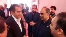بازدید رئیس هیأت عامل ایمیدرو از غرفه فولاد اکسین خوزستان