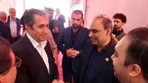 بازدید رئیس هیأت عامل ایمیدرو از غرفه فولاد اکسین خوزستان